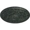 Ekena Millwork Tellson Ceiling Medallion (Fits Canopies up to 6 3/4"), 30 5/8"OD x 2 1/2"P, Painted Turtle Crackle CM30TEPTC - alternate 5